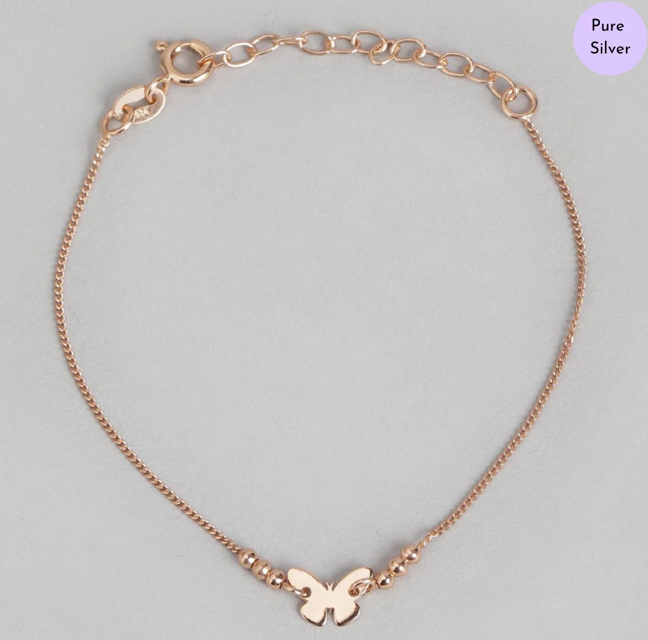 Floriah Rose Gold-Plated 925 Sterling Silver Bracelet
