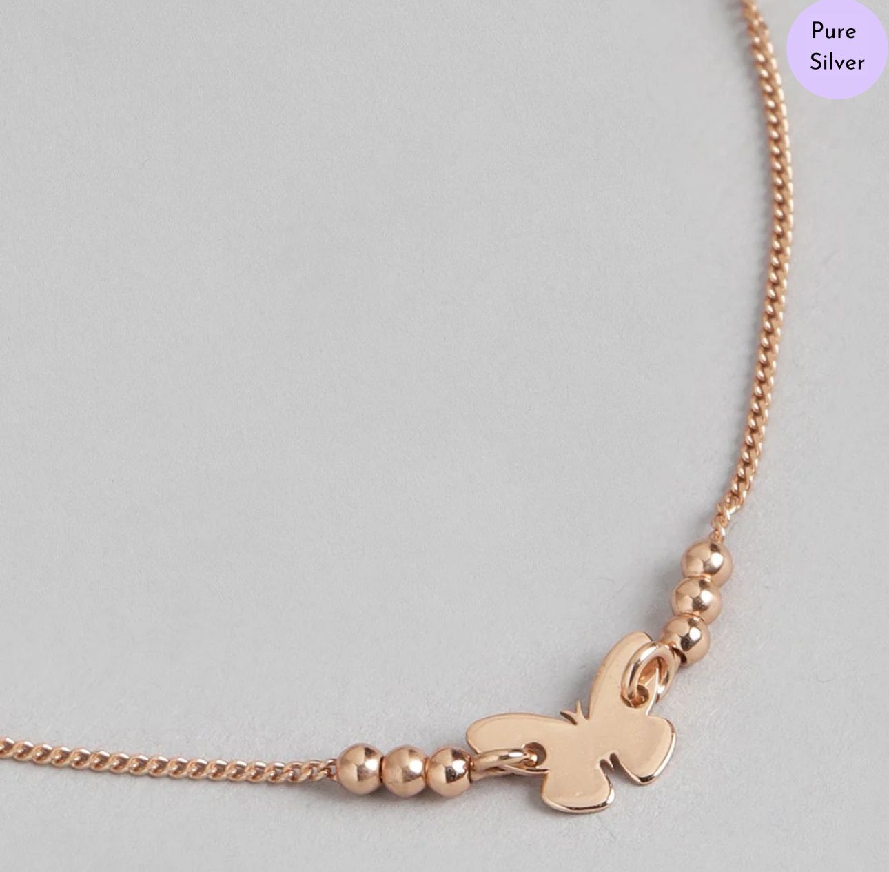 Floriah Rose Gold-Plated 925 Sterling Silver Bracelet