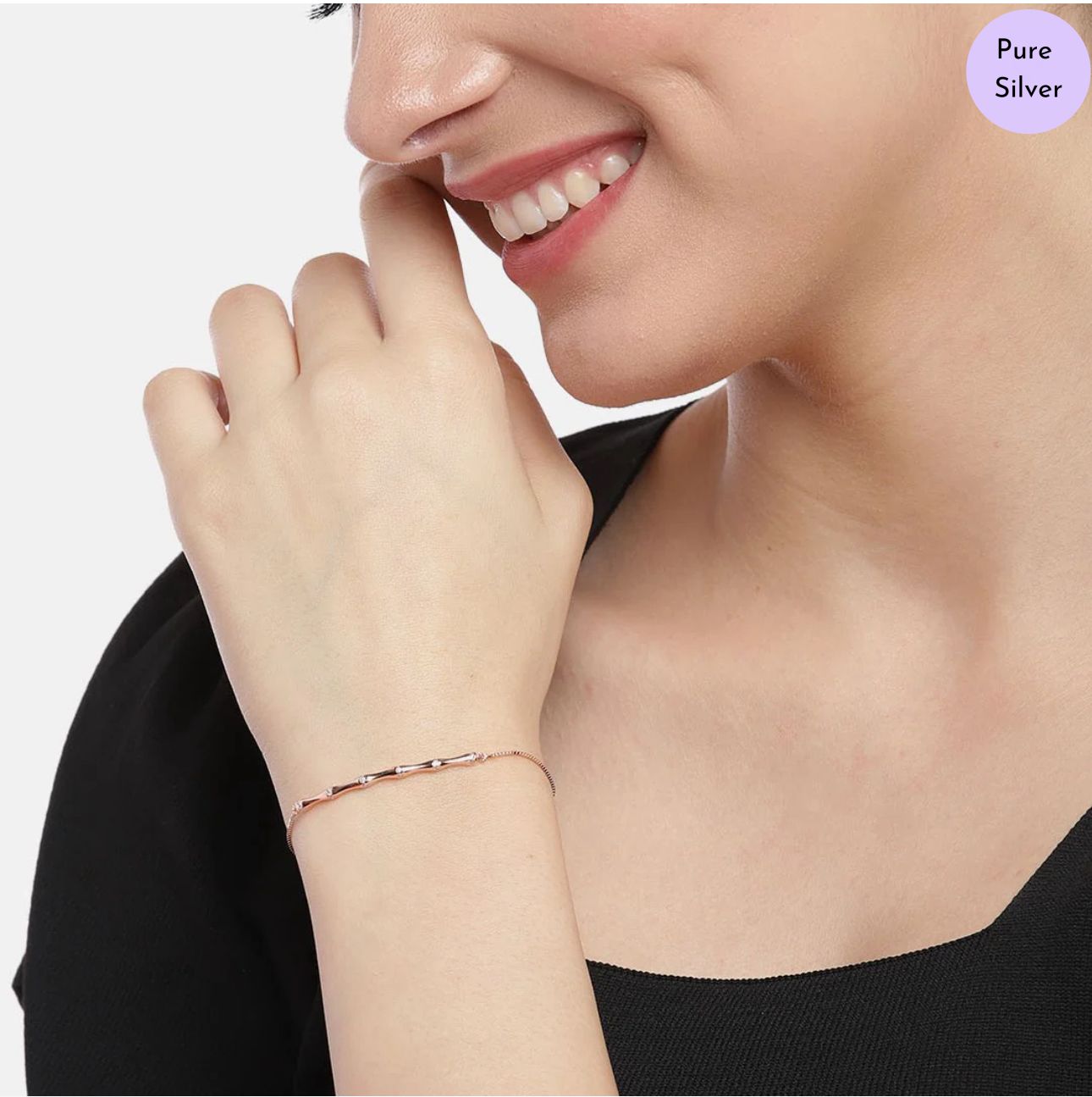 Bamlin 925 Rose Gold Bracelet