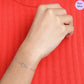 Infinique Love Rhodium-Plated 925 Sterling Silver Bracelet