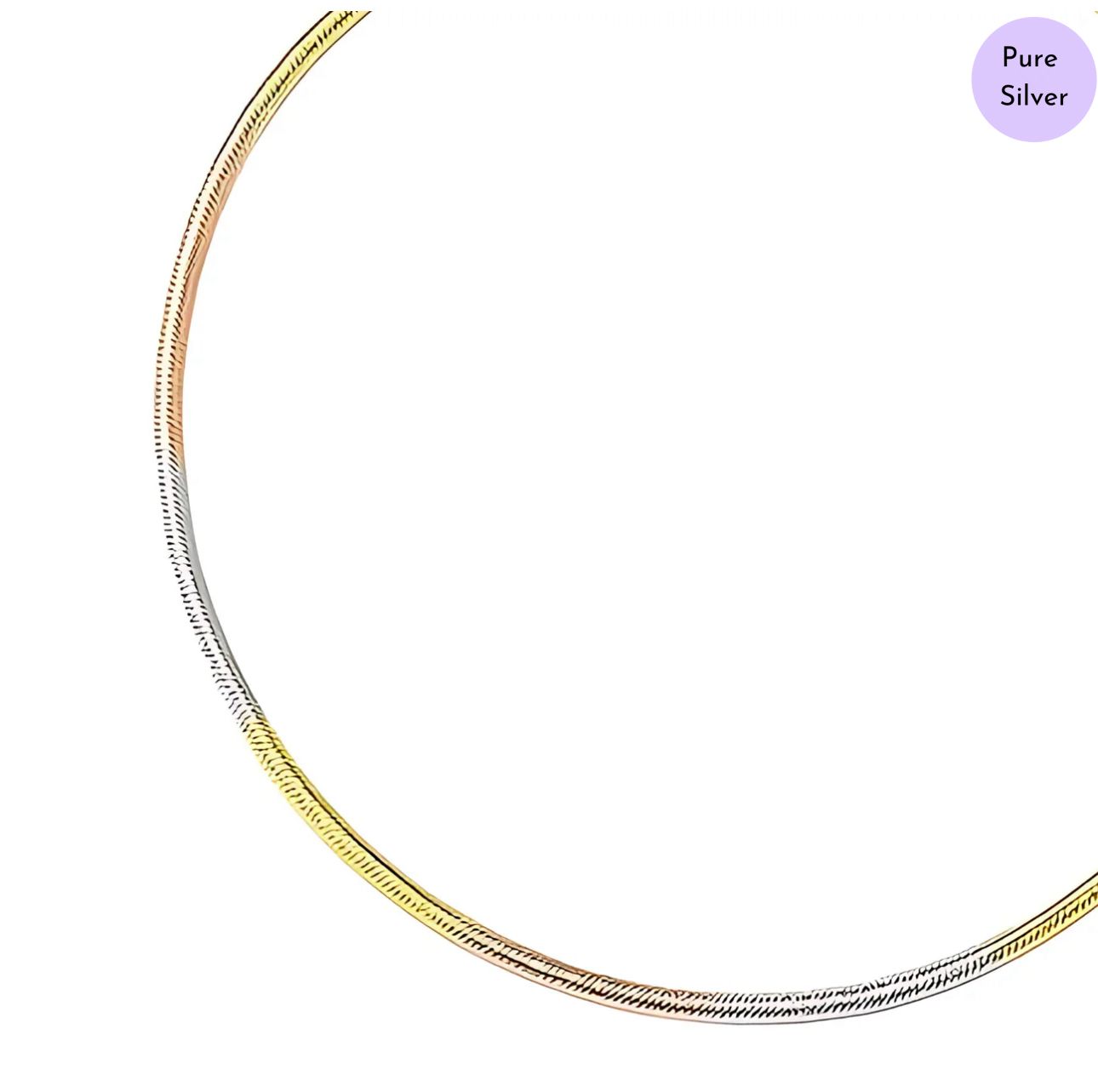 Calm Tone Chain 925 Sterling Silver Bracelet