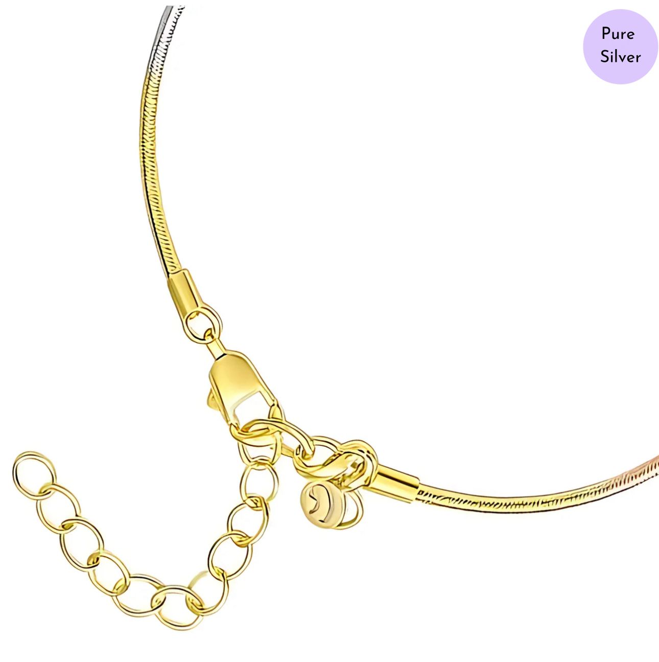 Calm Tone Chain 925 Sterling Silver Bracelet
