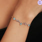 Oceanis Rhodium Plated 925 Sterling Silver Bracelet
