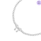 Bowselle Rhodium Plated 925 Sterling Silver Bracelet