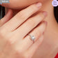 Date Night Staple Solitaire Rhodium Plated 925 Sterling Silver Ring