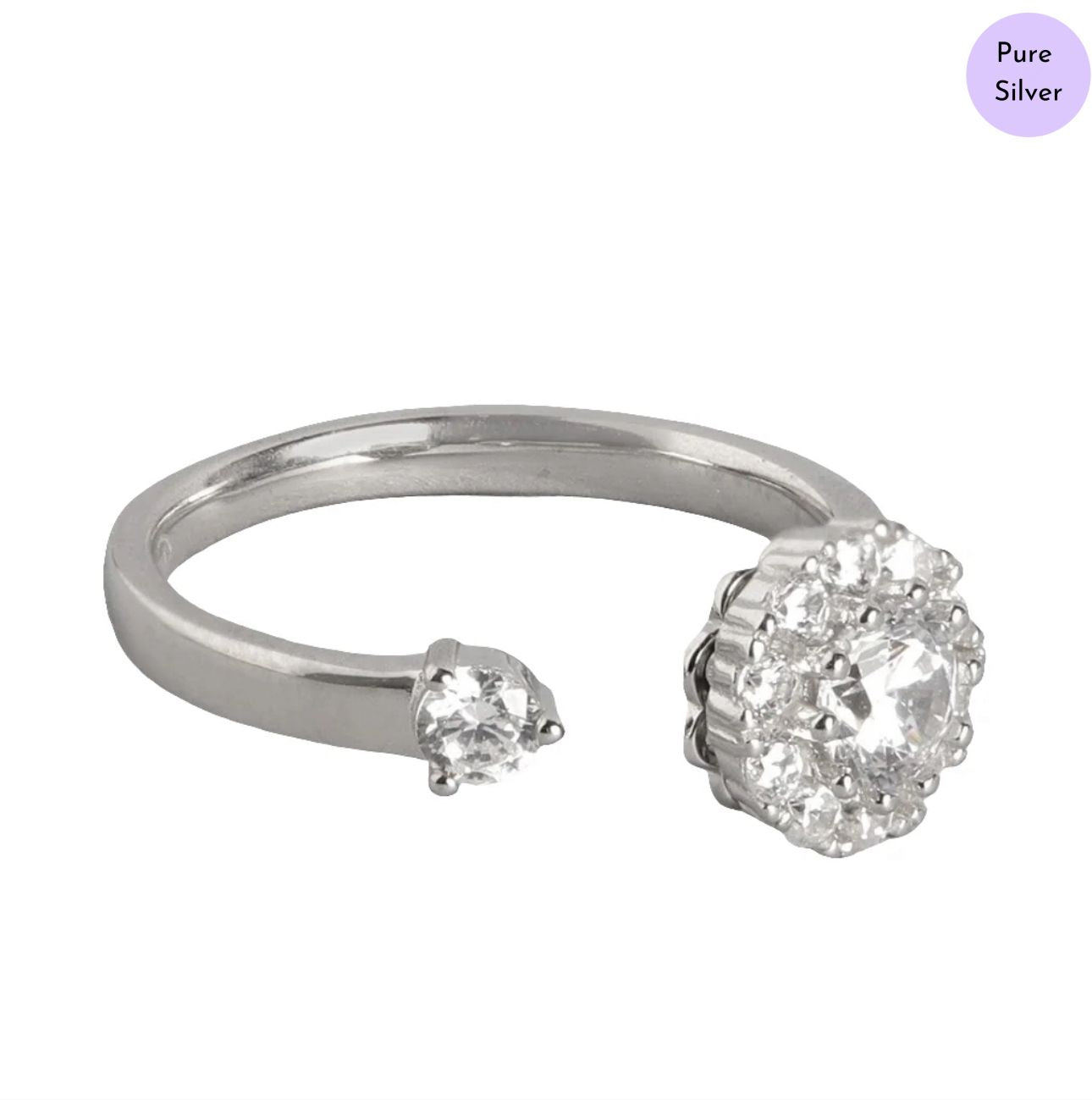 Circling Grace 925 Silver Ring