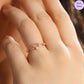 Romance in Bloom Rose Gold Plated 925 Sterling Silver Ring