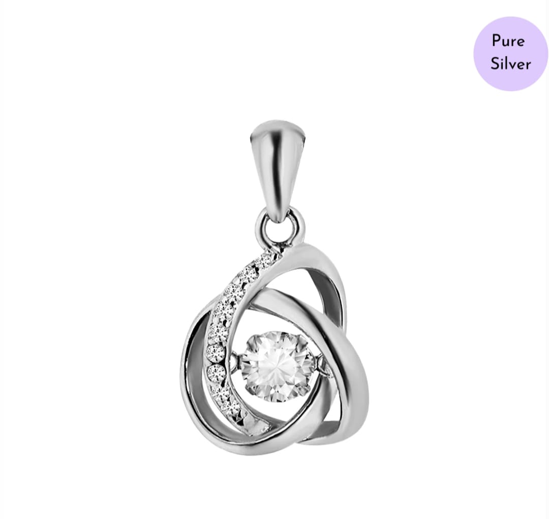 Orbit of Love Gold 925 Silver Necklace Chain