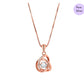 Orbit of Love Gold 925 Silver Necklace Chain