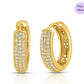 Golden Aura Hoops  Gold-Plated 925 Sterling Silver Hoop Earrings