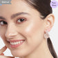 Celestial Rose Chandbali Gold Plated 925 Sterling Silver Earring
