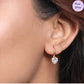Heart's Glow Gold Plated 925 Silver Earrings