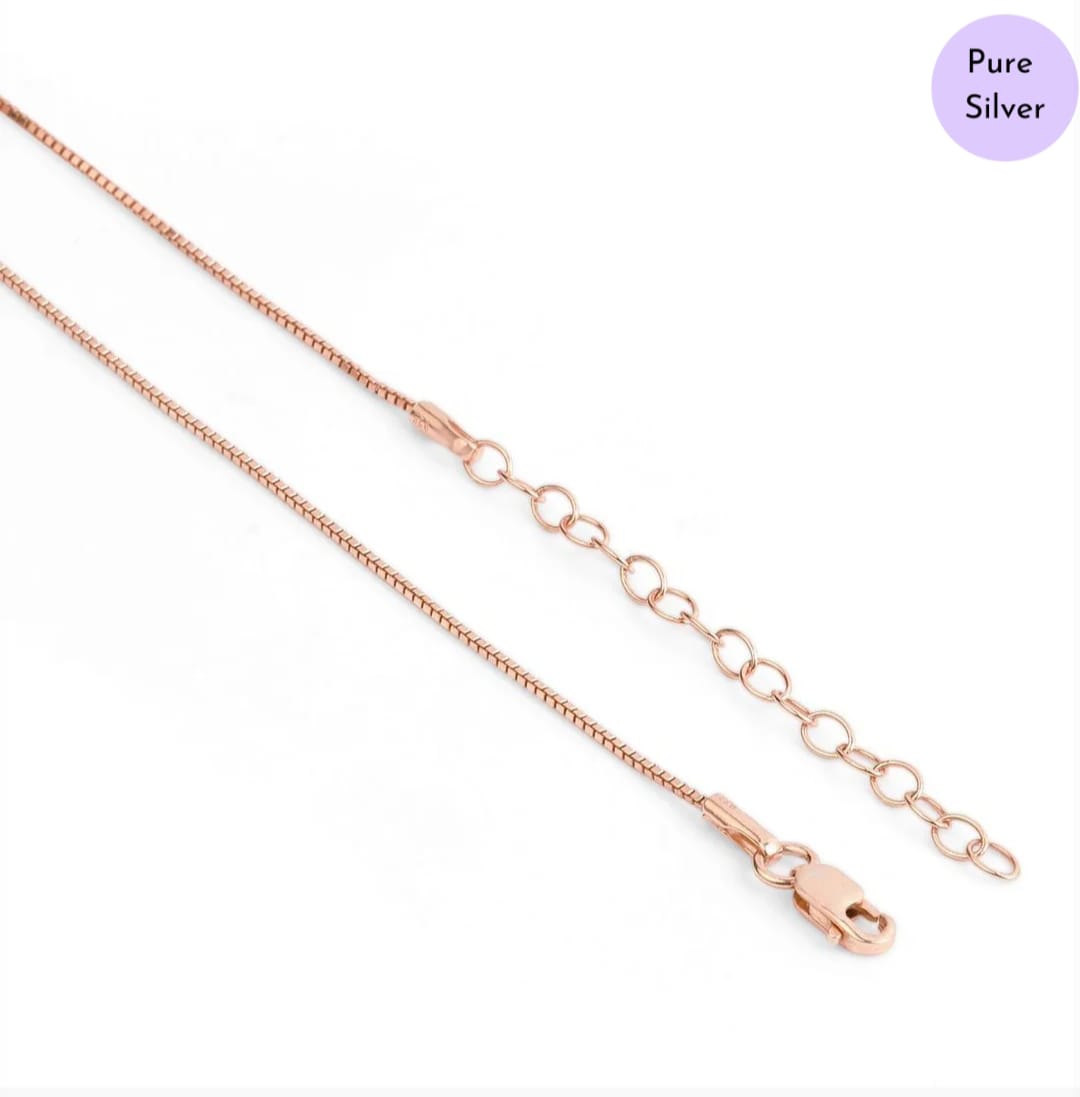 Orbit of Love Gold 925 Silver Necklace Chain
