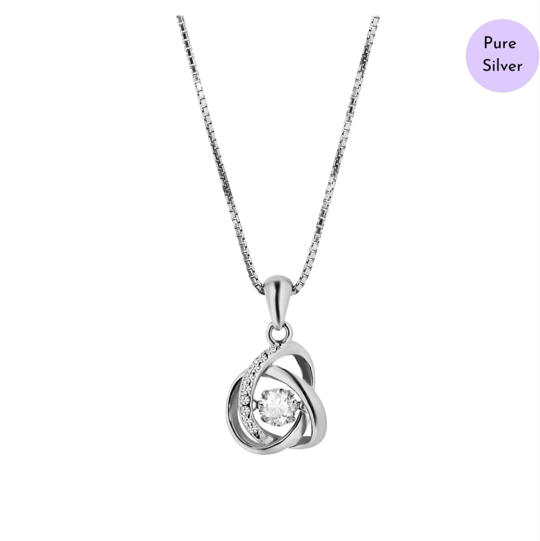 Orbit of Love Gold 925 Silver Necklace Chain