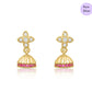 Aurora Drop Gold Plated 925 Sterling Silver Earrings