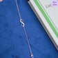 Rose Gold Eternity 925 Silver Bracelet