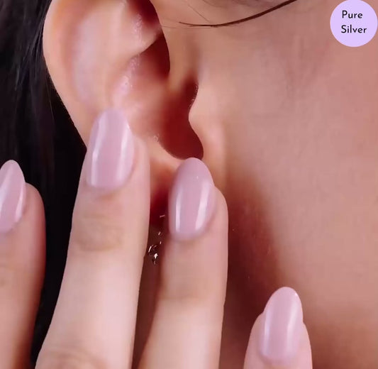 Titania Studs Rose Gold 925 Silver Stud Earring