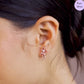 Titania Studs Rose Gold 925 Silver Stud Earring