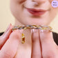 Tricolor Embrace 925 Silver Weave Bracelet